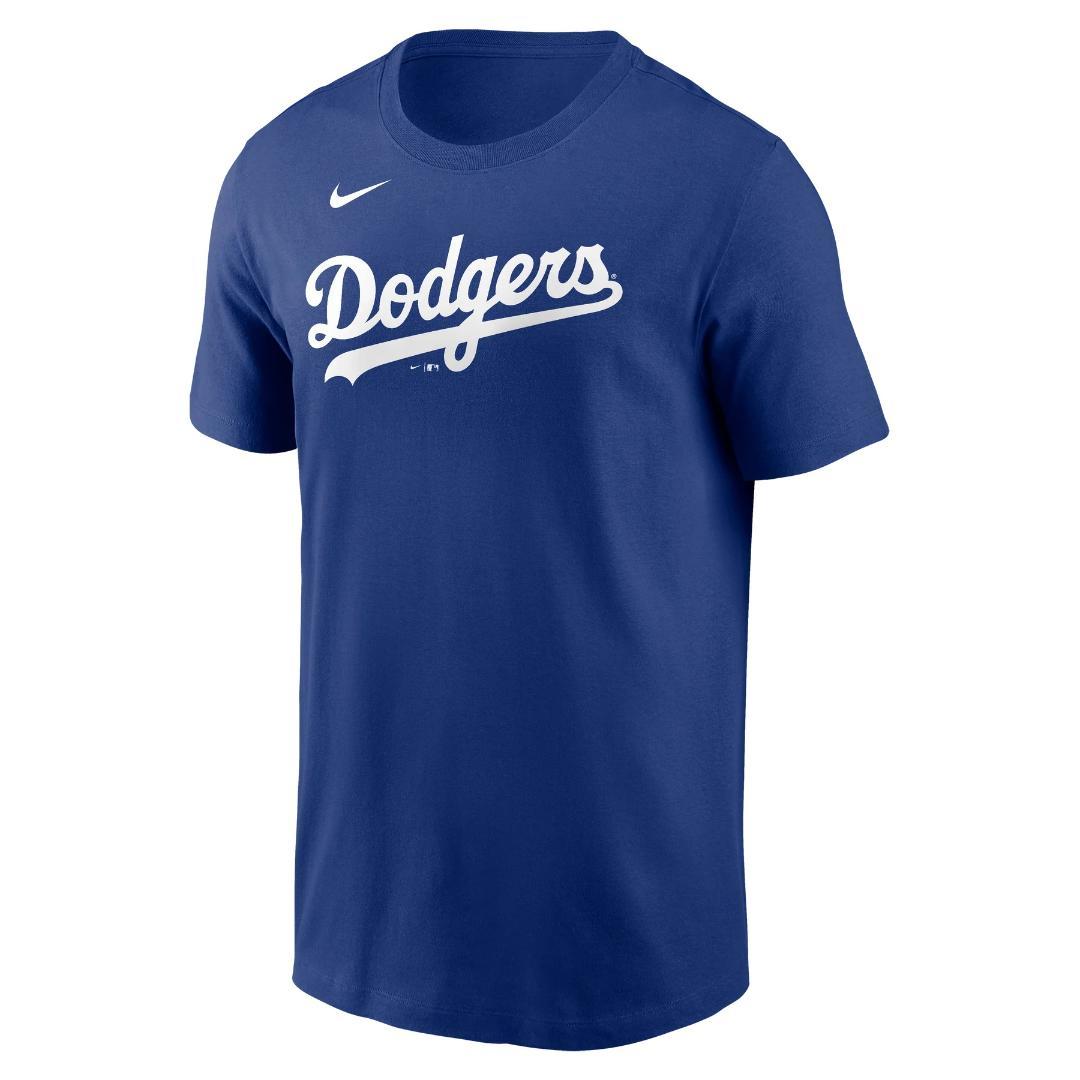 ミスターカートゥーン ロサンゼルス ドジャース 大谷翔平 Tシャツ ブルー 青