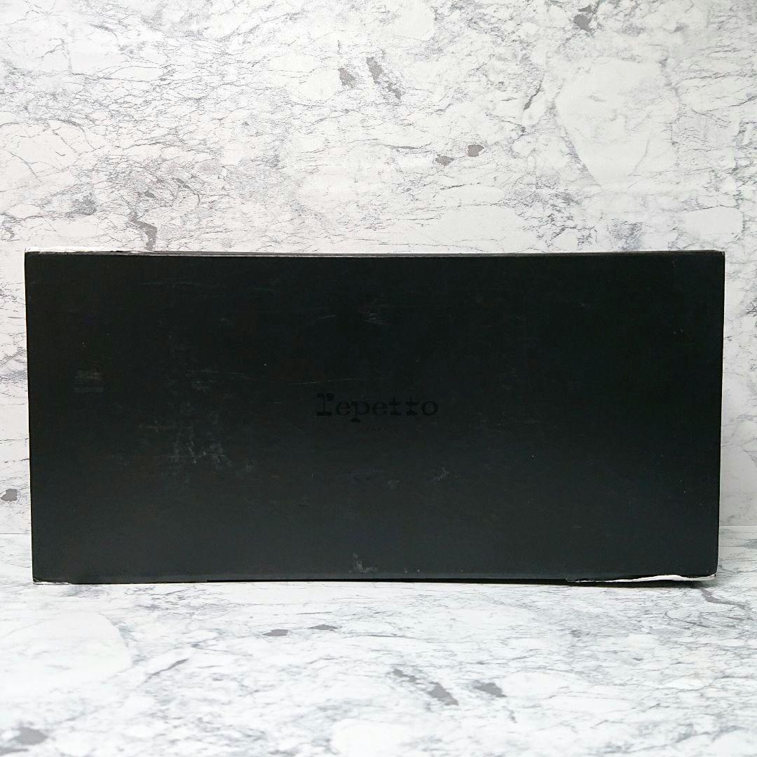 美品】repetto☆パテントレザーパンプス☆24cm☆ブラック 黒☆