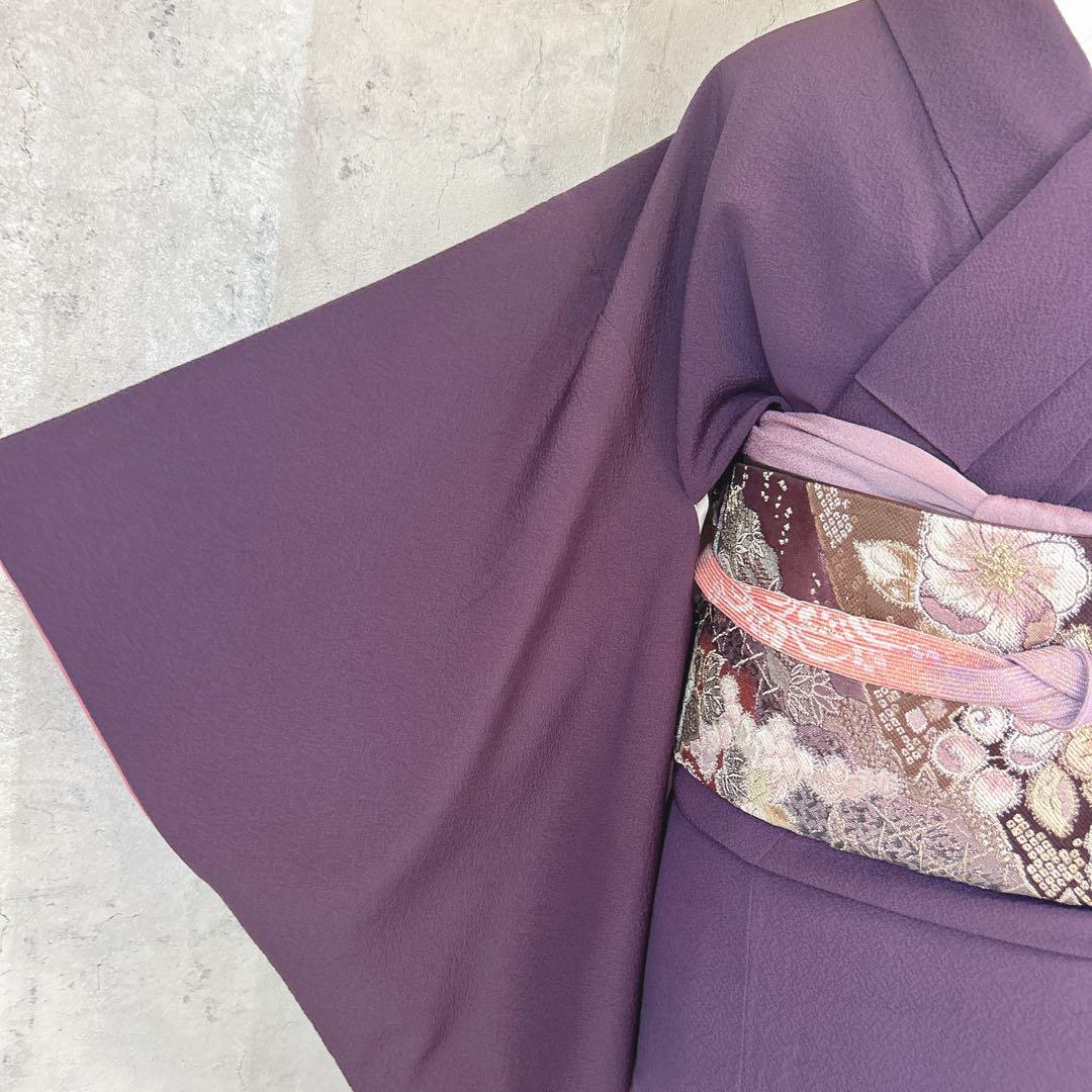 訪問着フルセット　翠山工房　ヤマト謹製　着物　正絹　スモールサイズ