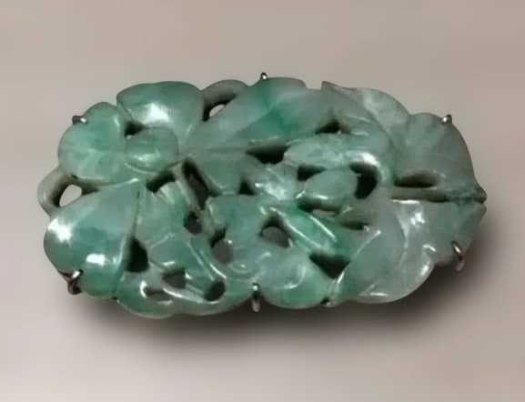 和装小物 帯留め 翡翠 3.7g目立った傷や汚れなし