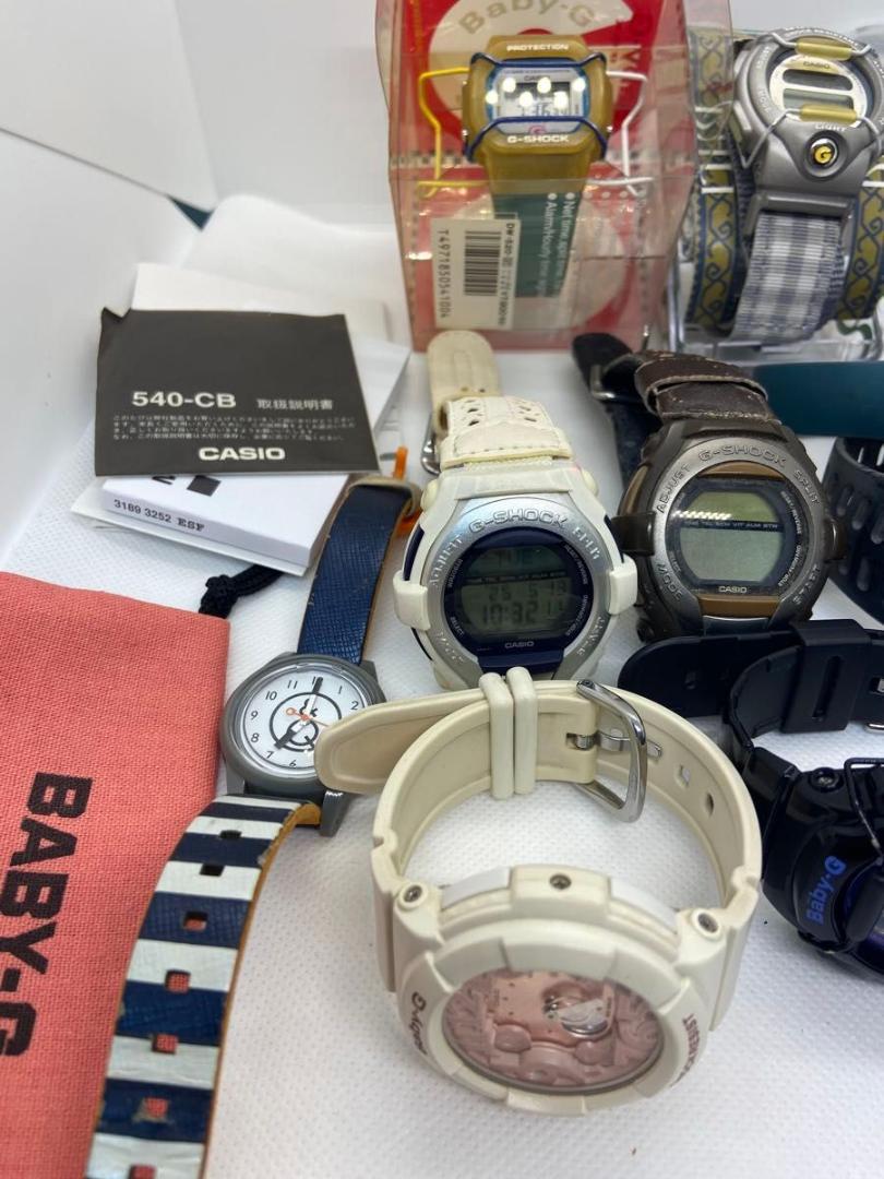 腕時計まとめ15本　G-SHOCK Baby-G テンデンス他　動作未確認