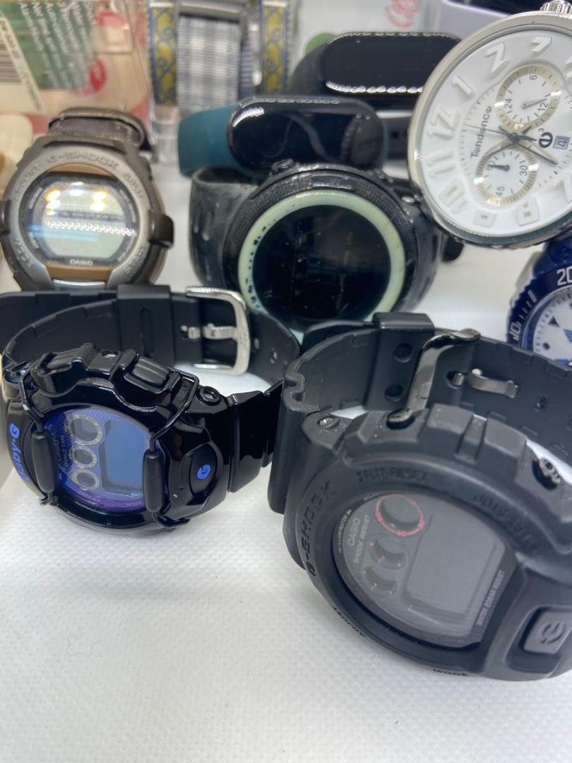 腕時計まとめ15本　G-SHOCK Baby-G テンデンス他　動作未確認