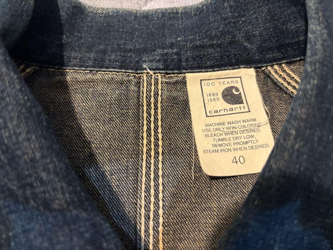 【美品】カーハート carhartt 100周年 カバーオール ビンテージ