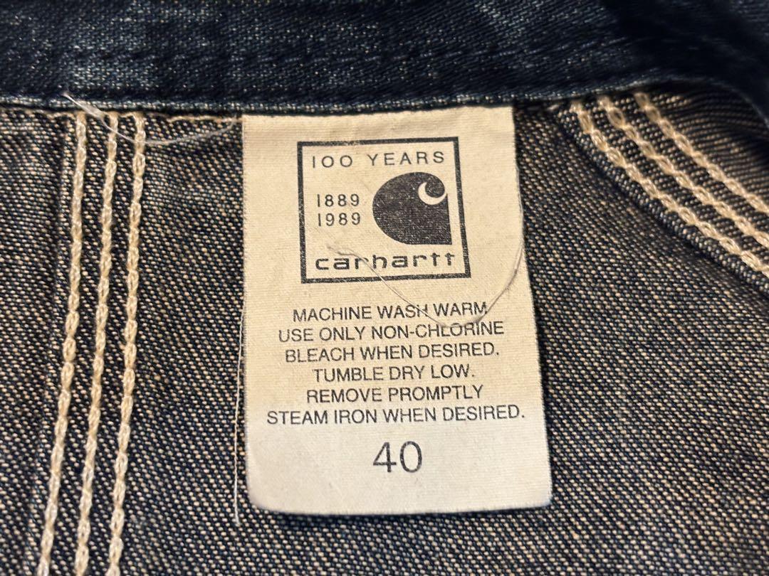 【美品】カーハート carhartt 100周年 カバーオール ビンテージ