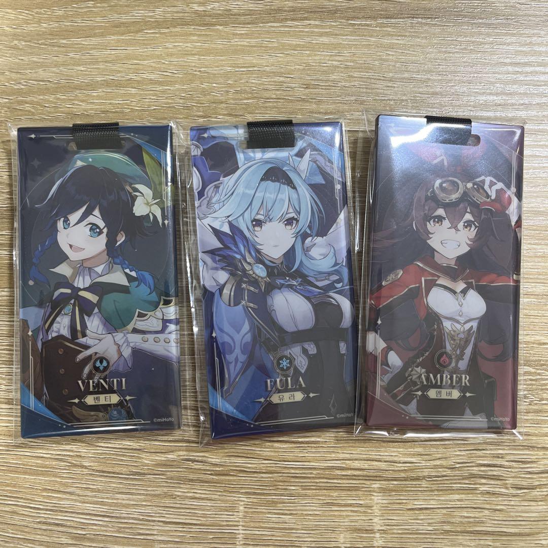 原神 韓国 カフェ ソウル カラビナ ウェンティ エウルア アンバー