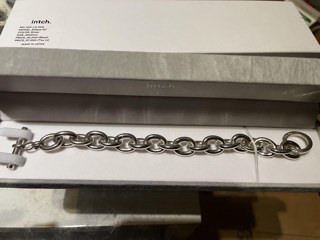 【intch.】Ellipse GT\" SilverChainBracelet
