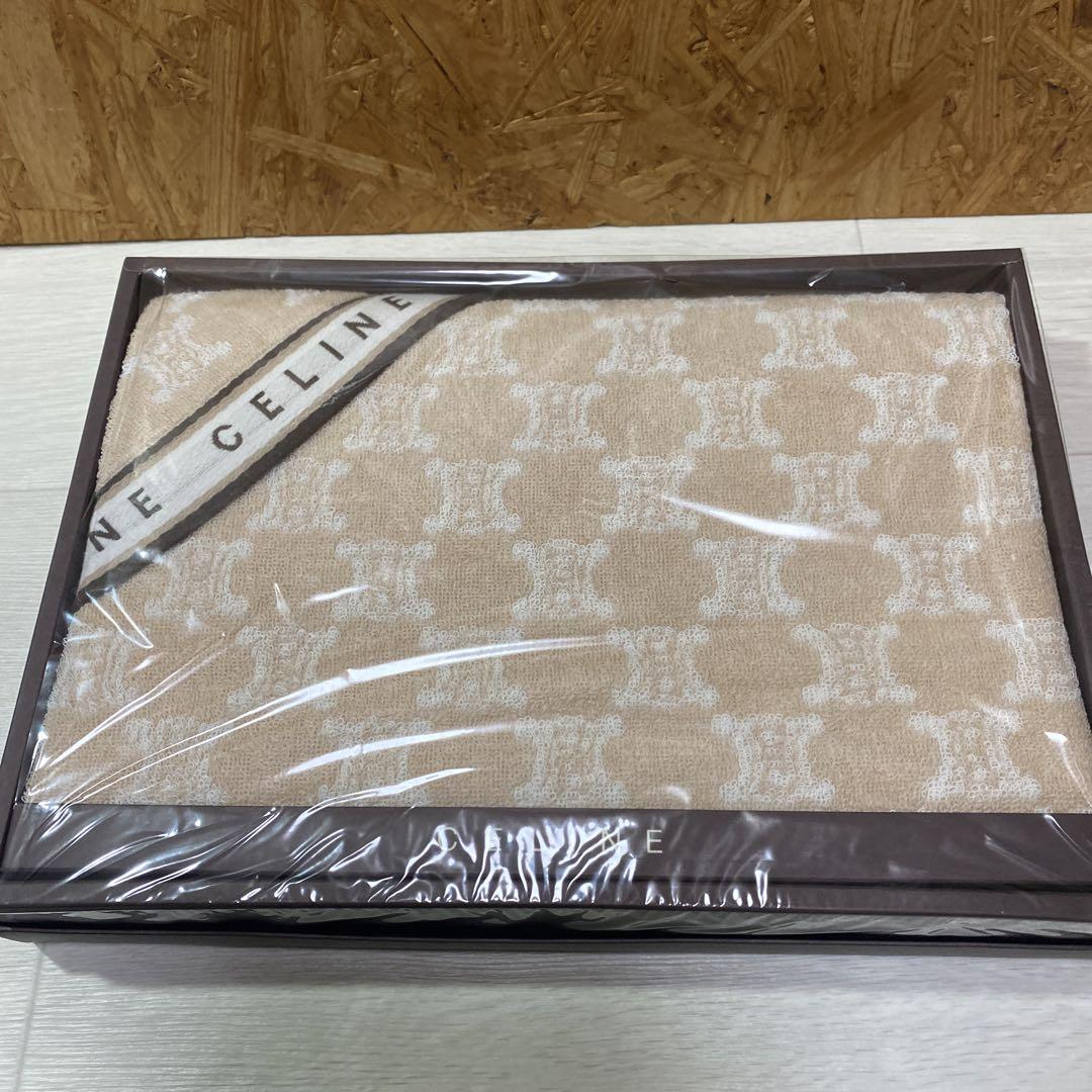 CELINE バスタオル 60×120cm CL7070 新品未使用品自宅保管