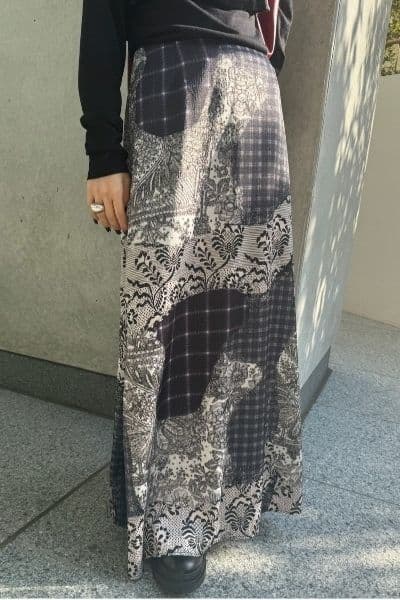 【未使用】AMERI TROMPE L’OEIL SEMI FLARESKIRT 【未使用】AMERI TROMPE L’OEIL SEMI FLARESKIRT