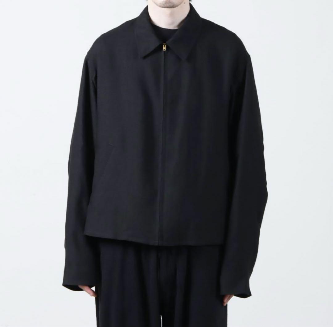 最安値 comoli コモリカナパ ジップ ショート ジャケット 24SS 最安値 comoli コモリカナパ ジップ ショート ジャケット 24SS