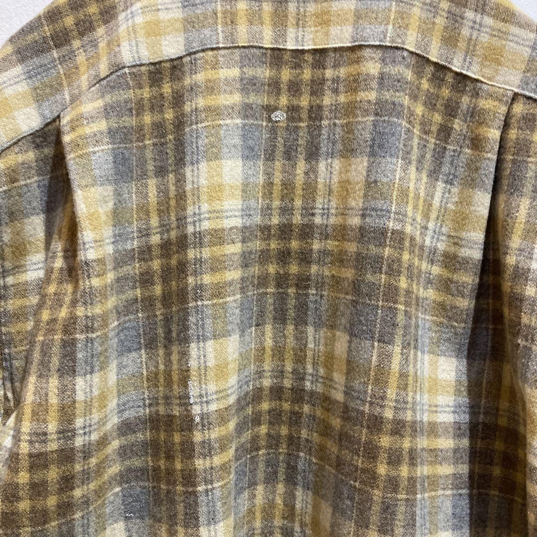 70s Pendleton ビンテージ ウールシャツ 古着 USA製 開襟シャツ