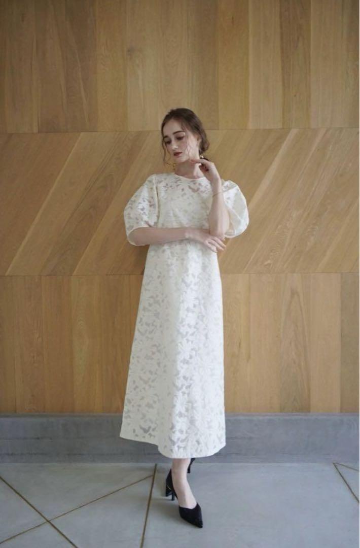 Acka jacquard pencil one-piece 10,500円