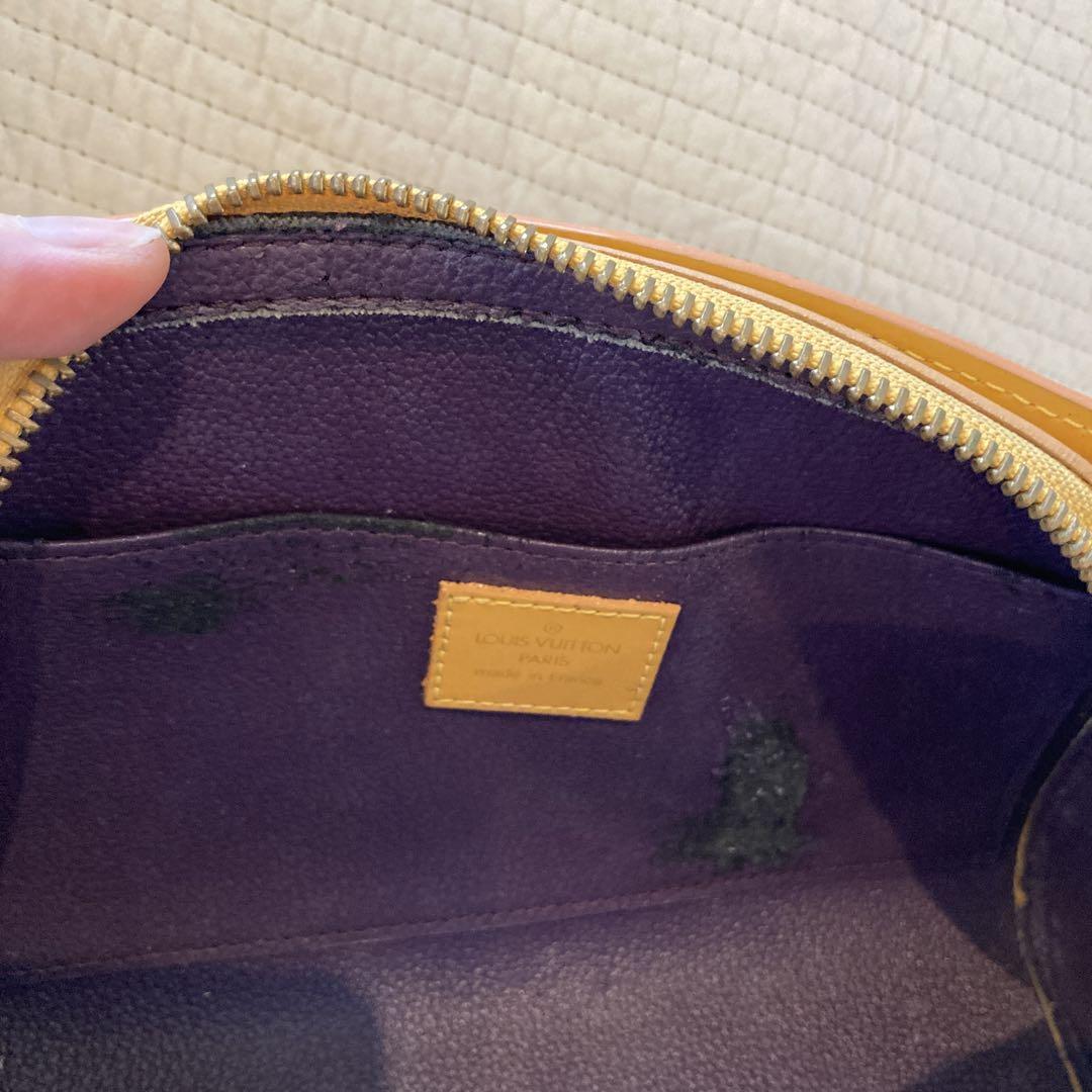 入荷now 買えない LOUIS メルカリ - 横幅24センチ トワレポーチ イエロー エピ VUITTON バッグ