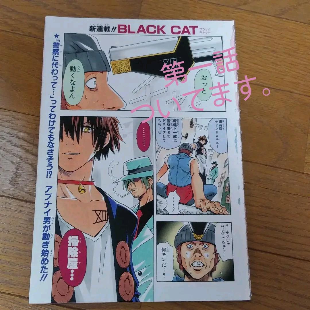 ブラックキャット 切り抜き 切り抜き漫画 矢吹健太郎先生 メルカリ