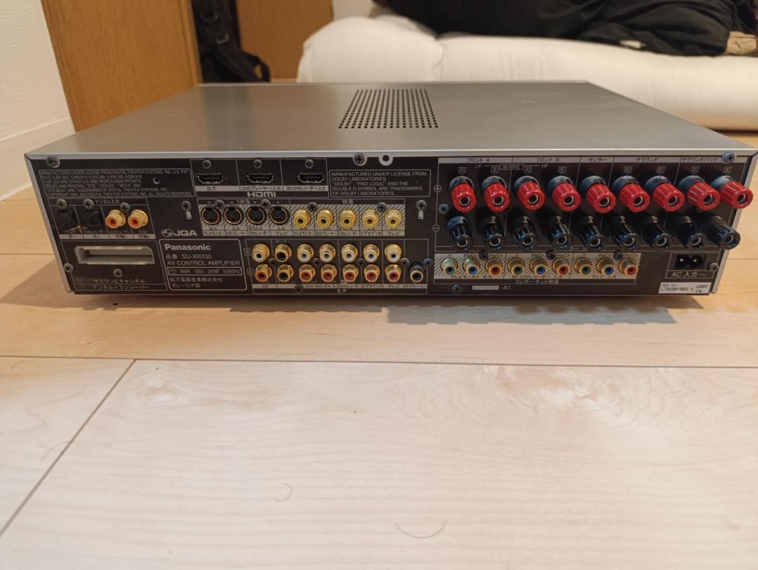 ざ*ば様 中古 非常に良 パナソニック デジタルAVコントロールアンプ SU-X