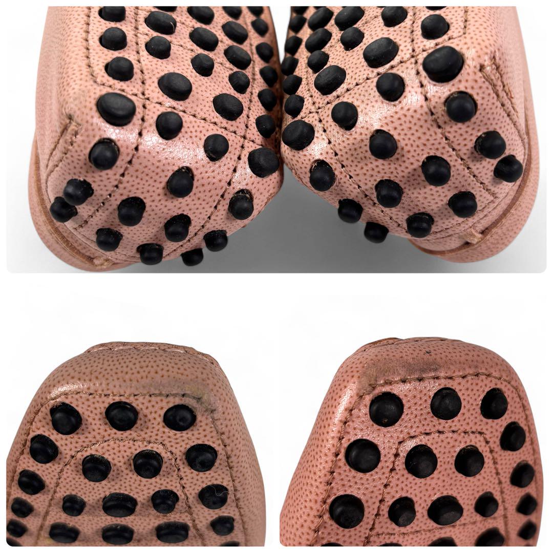 TOD'S - 美品 トッズ 36 1/2 23.5 レザー ドライビングシューズ