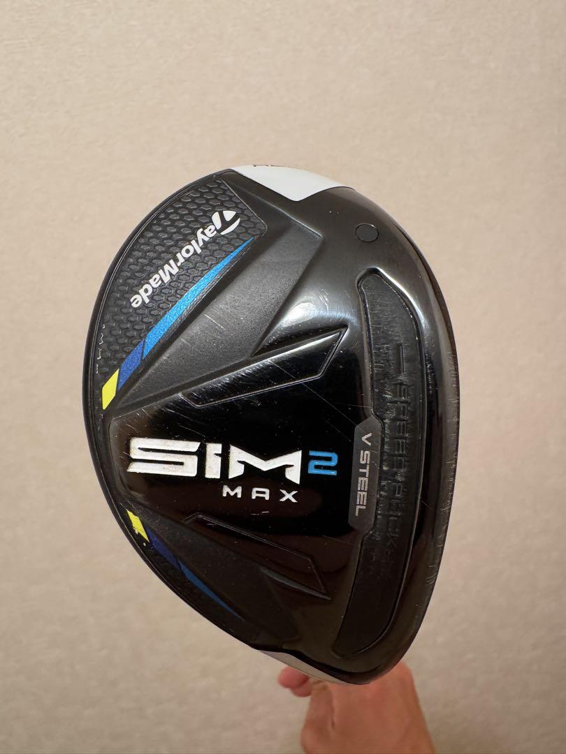 【中古】【グリップ交換済み】テイラーメイド　SIM2 MAX UT3 19°