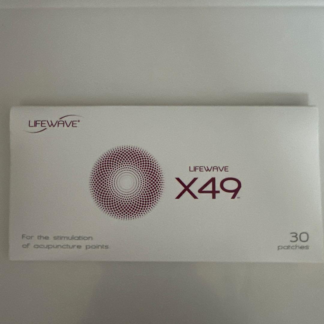 LIFEWAVE X49 30枚入り2025-07期限