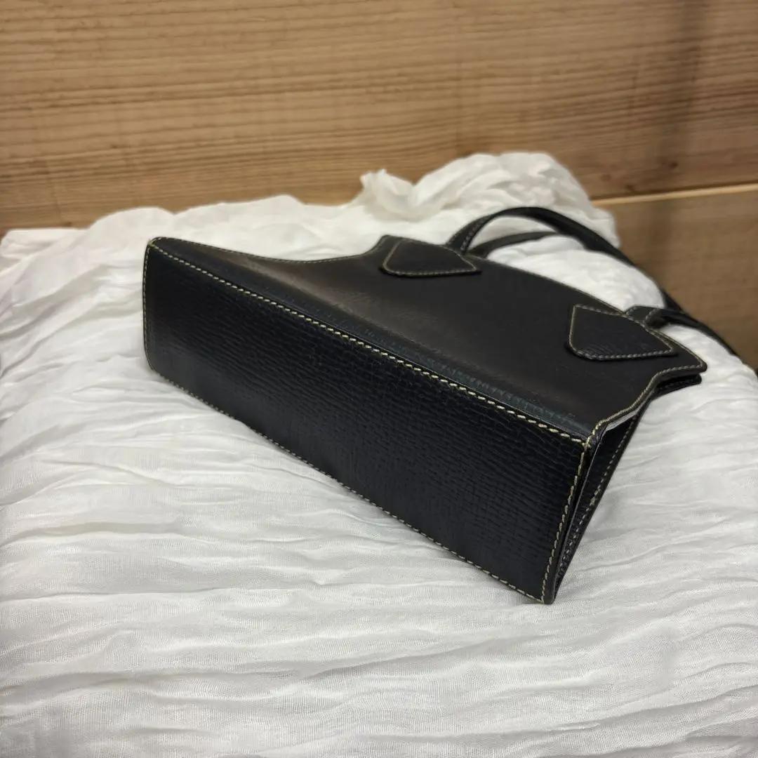 【新春セール】 ロエベ レザー ハンドバッグ ボックス型　ショルダーバック