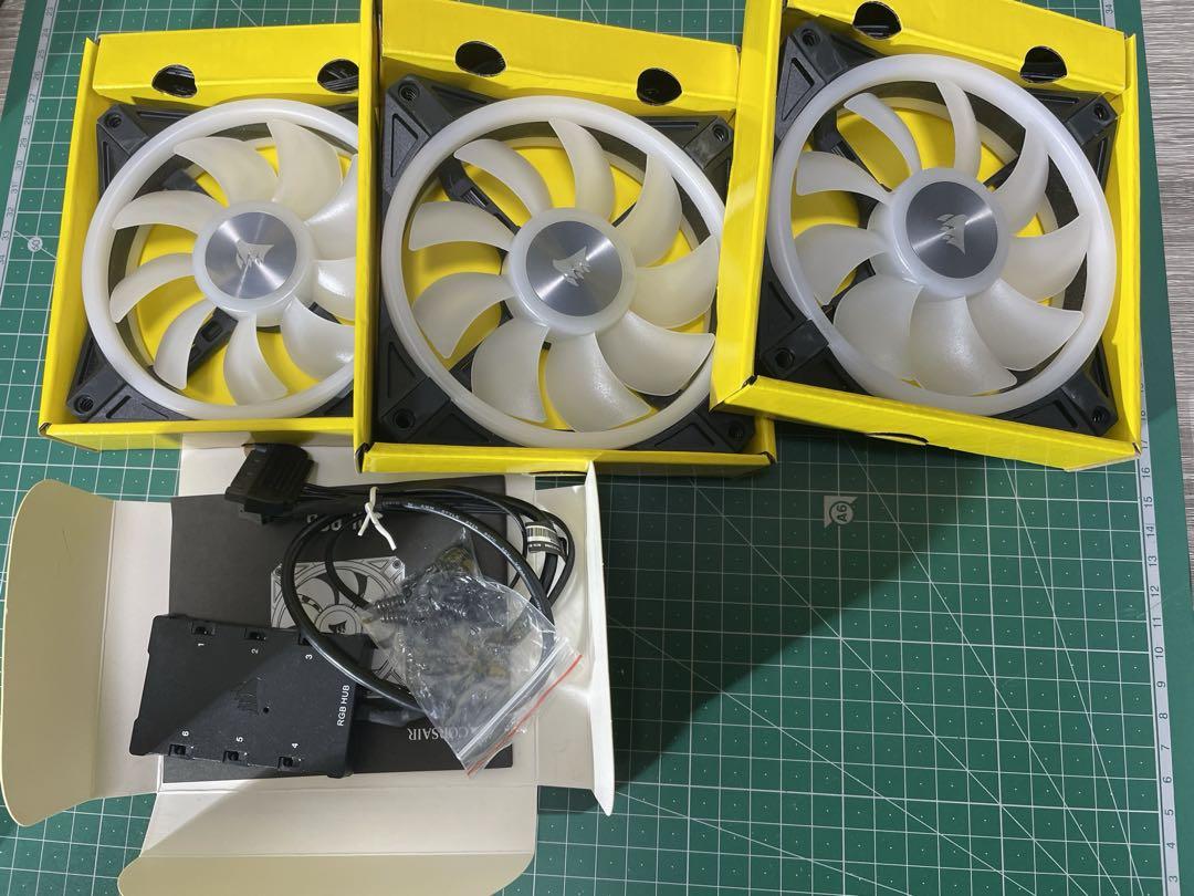 専用 CORSAIR QL120 RGB 3個パック ×2セット 画像2