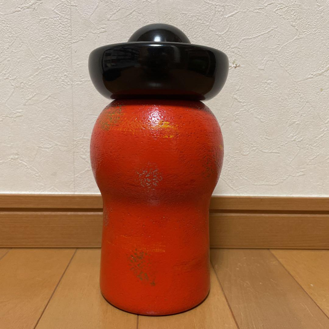 創作こけし 片瀬快平作品「花野」 Kokeshi Doll
