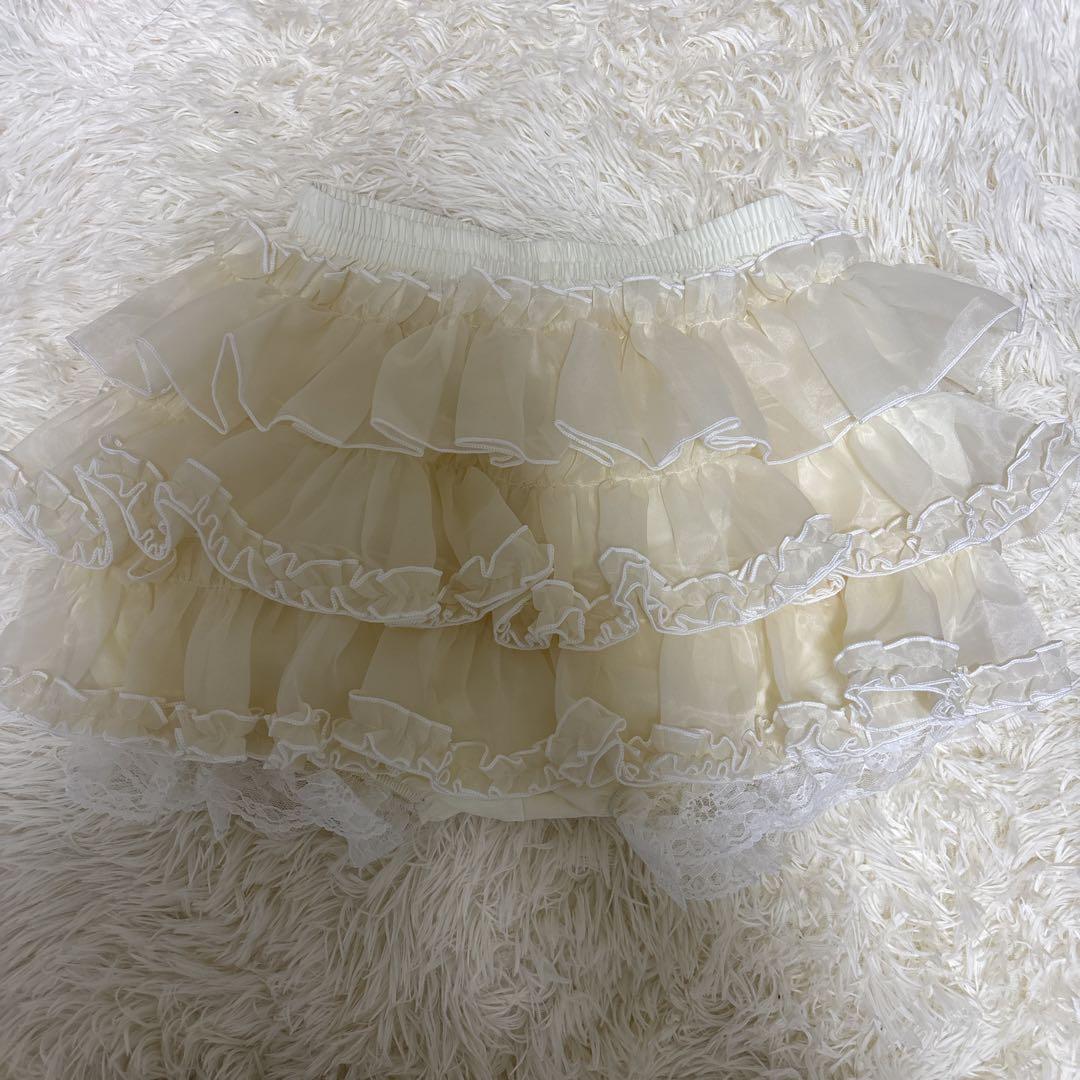 スカート ROUGHNECK tutu pants skirt cream