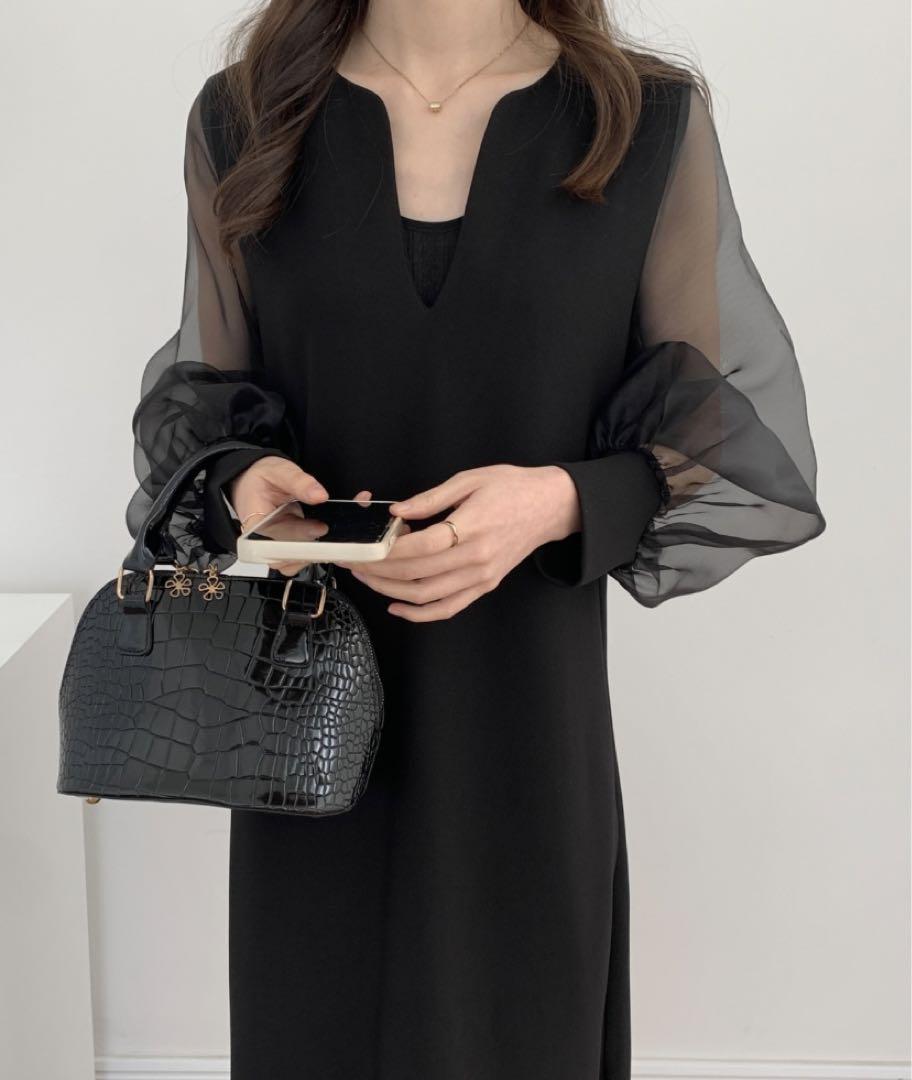 結婚式　お呼ばれ　ドレス　新品