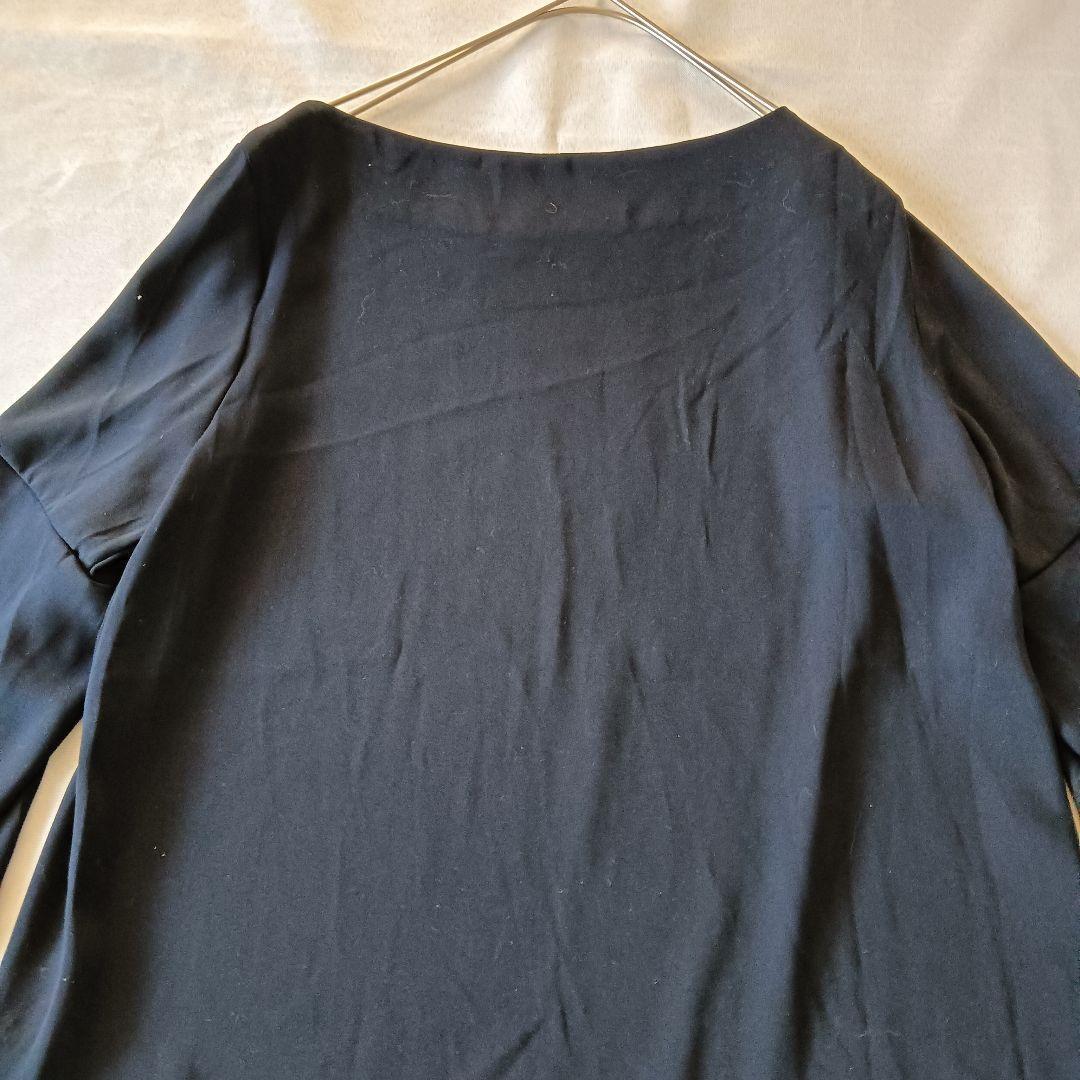 七分袖カットソー 無地