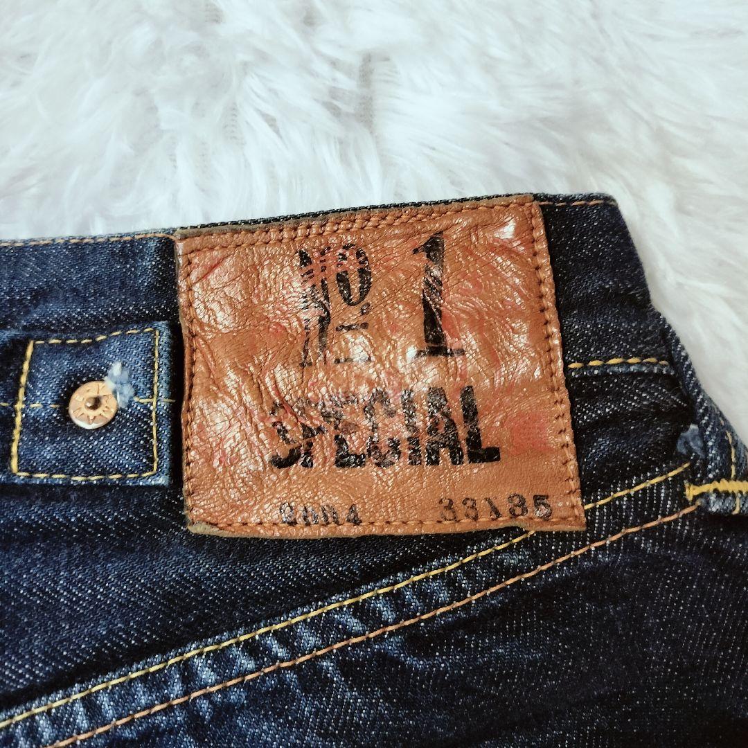 【人気】EVISU エヴィス No.1 Special 戒 カモメ EVISU エヴィス No.1 special 2004 赤カモメ シンチバック