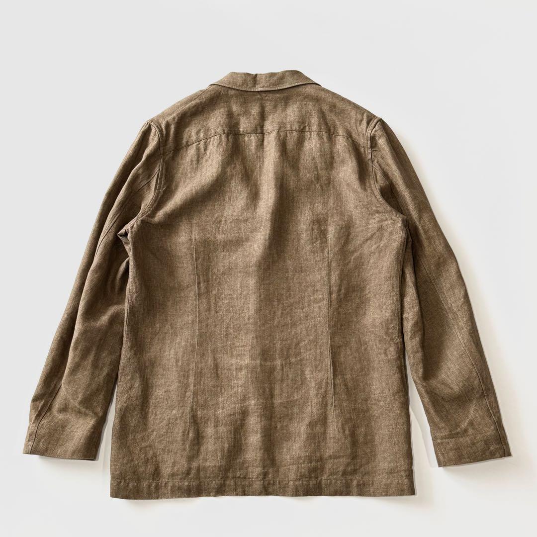 LARDINI ラルディーニ リネン シングル 2B ジャケット