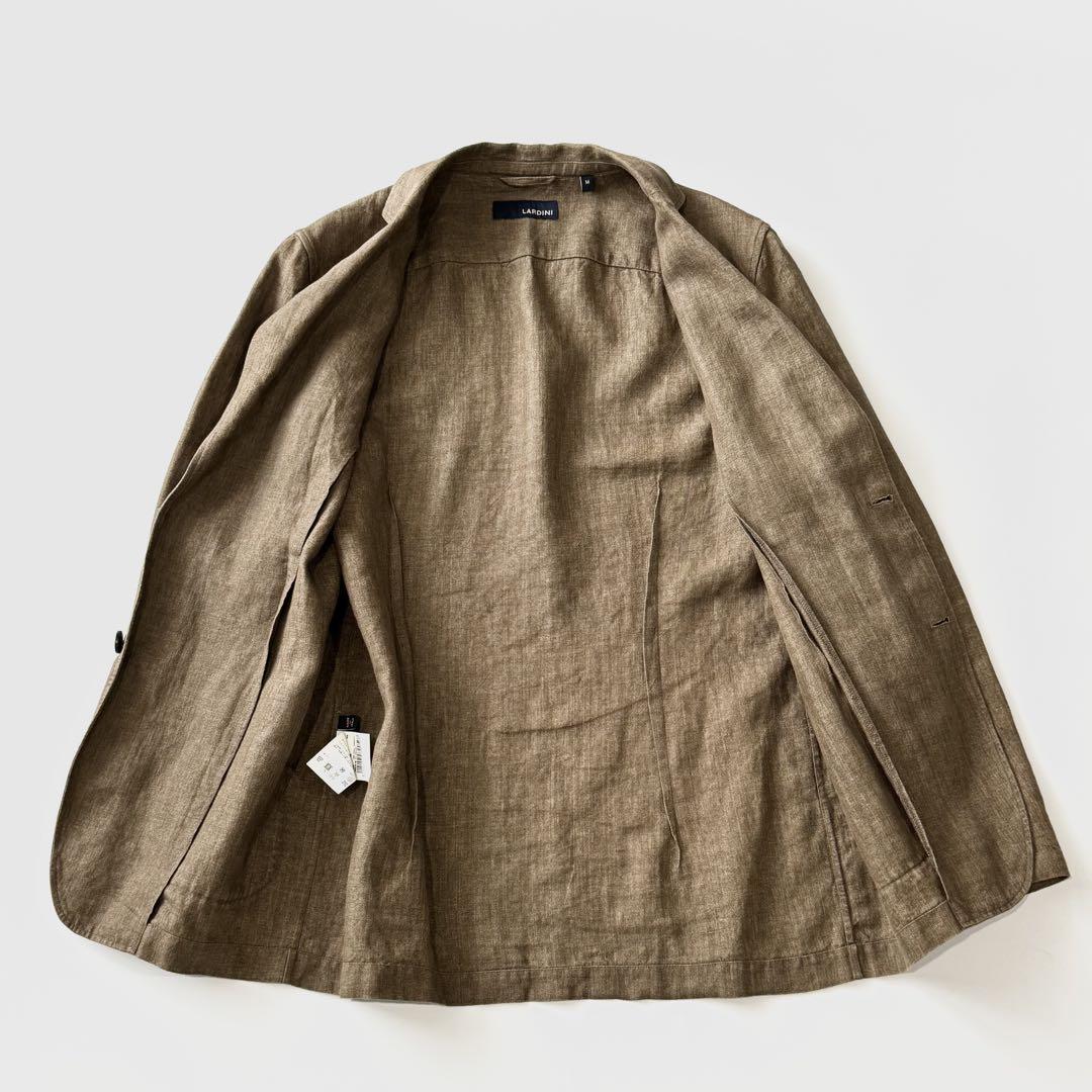 LARDINI ラルディーニ リネン シングル 2B ジャケット