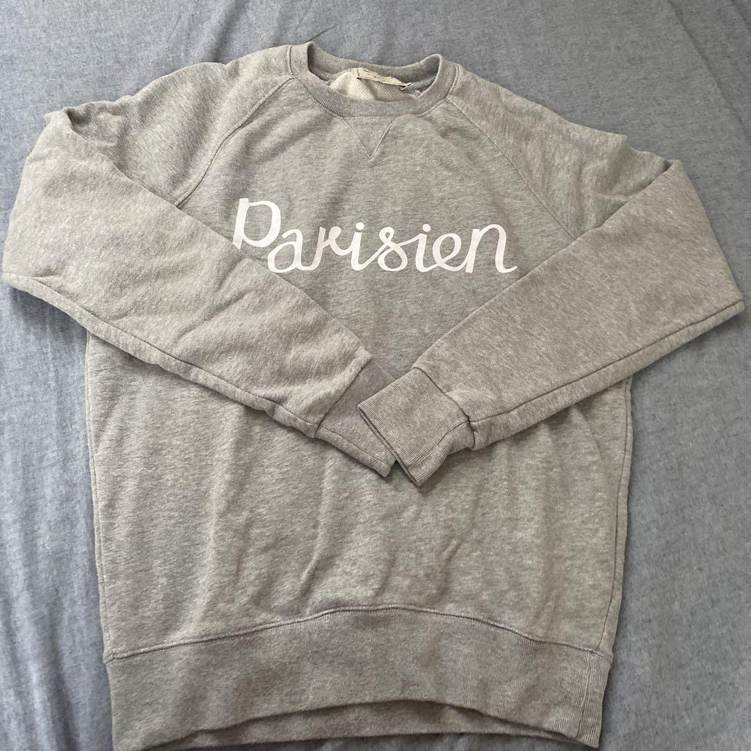 MAISON KITSUNÉ Parisien スウェット XS グレートップス