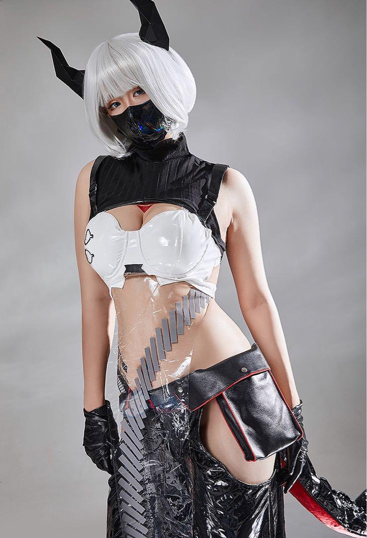 次元電台　echanisencha  サイバー竜娘　コスプレ衣装