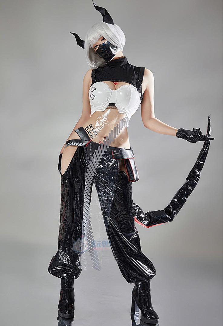 次元電台　echanisencha  サイバー竜娘　コスプレ衣装