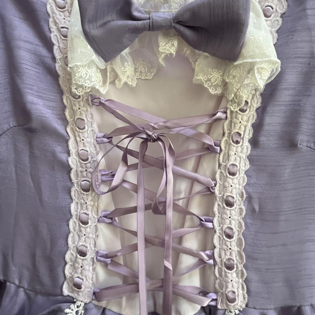 ミレーユ✿ペールラベンダー✿ワンピース✿公式完売✿未着用美品