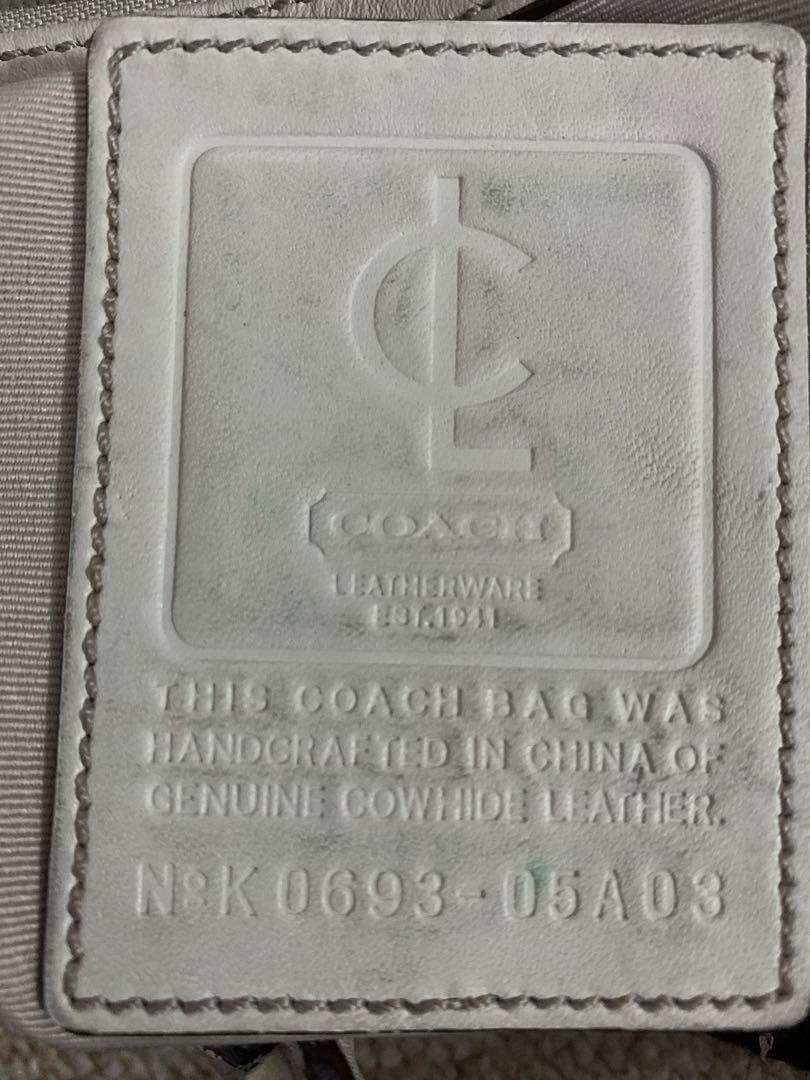 値下げ！美品 COACH コーチ レザートートバッグ