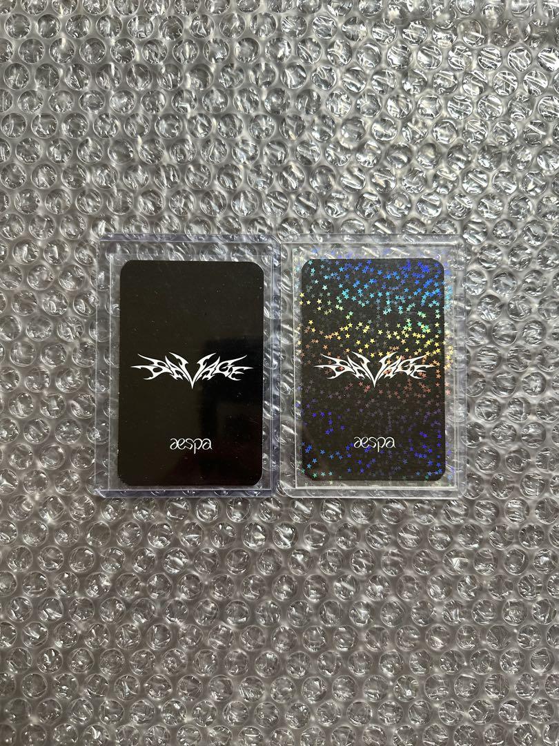 aespa ウィンター Savage deluxe box トレカ