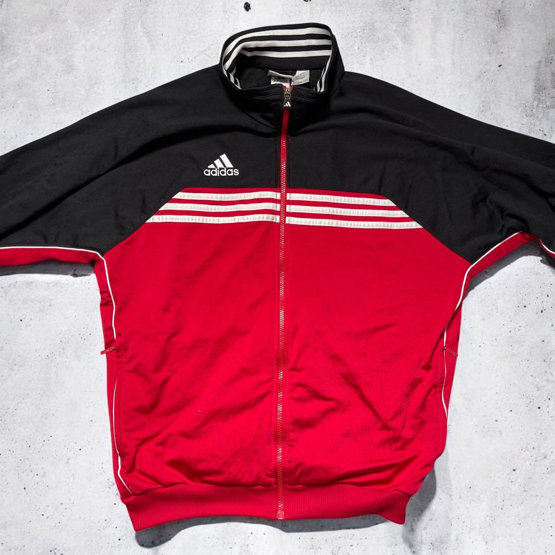 トップス vintage adidas track jersey y2k