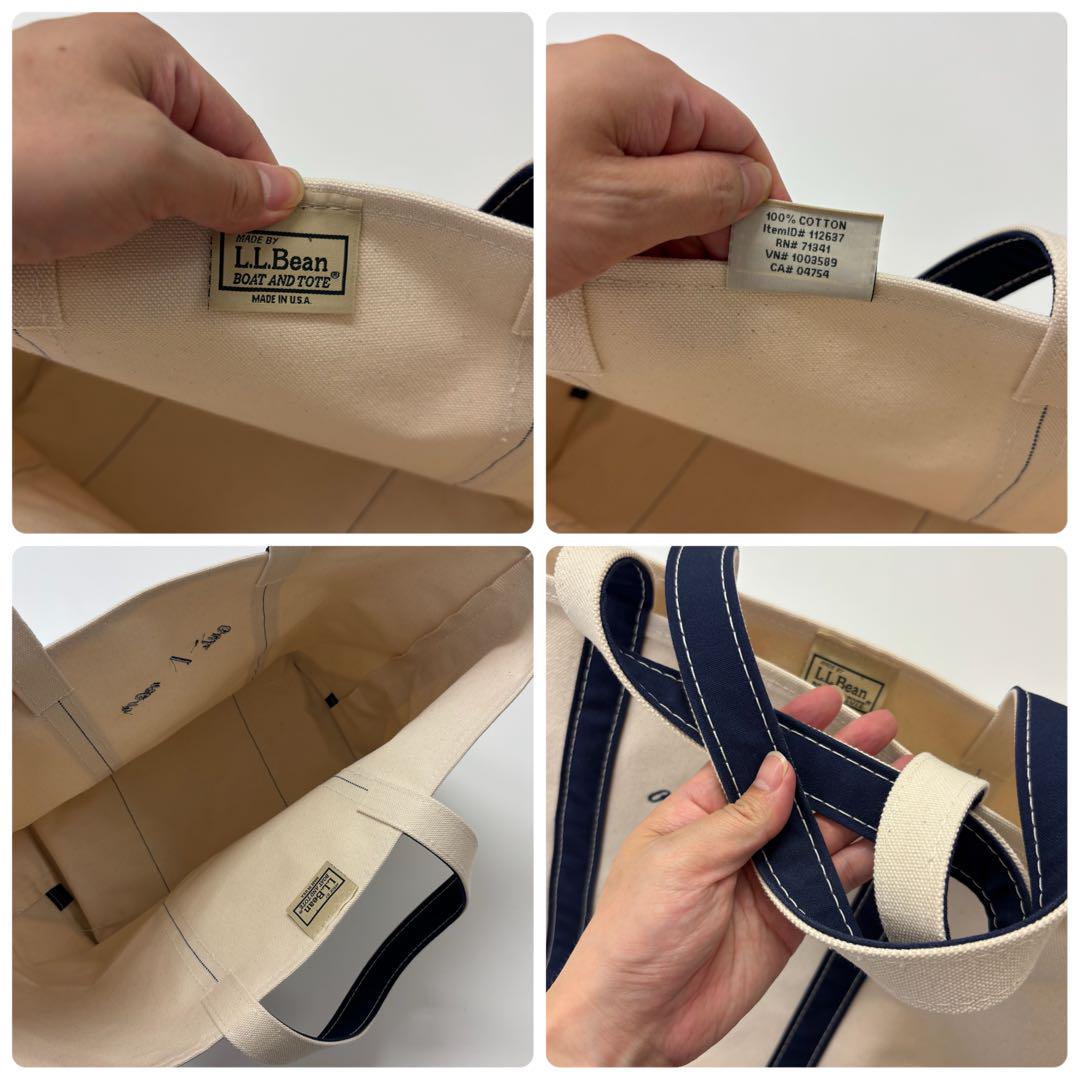 L.L.BEAN キャンバス トート バッグ 大 BOAT AND TOTE