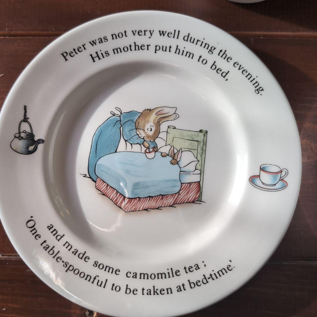 WEDGWOOD旧刻印ピーターラビット 食器セット - メルカリ