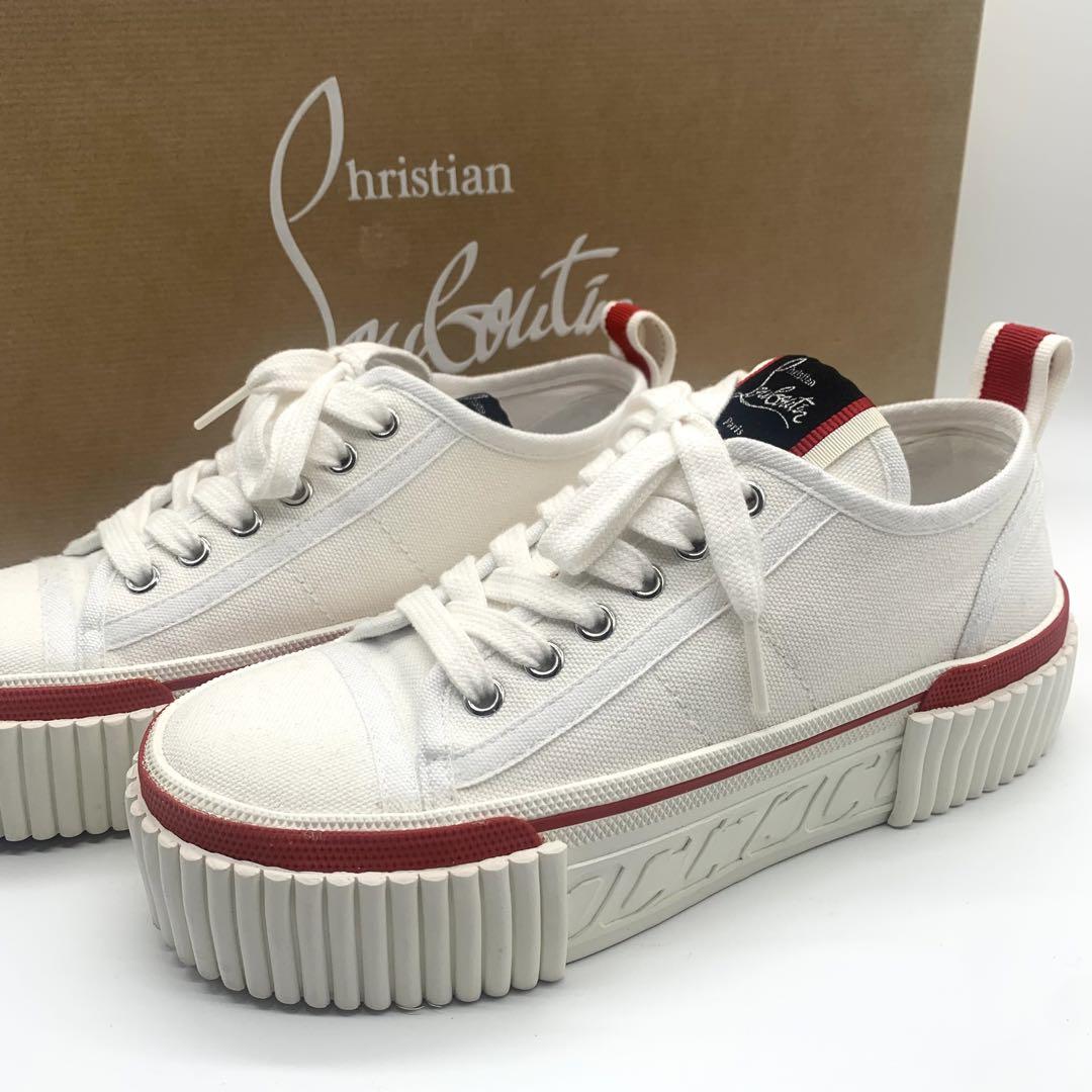 極美品 クリスチャンルブタン SUPER PEDRO スニーカー 箱付き