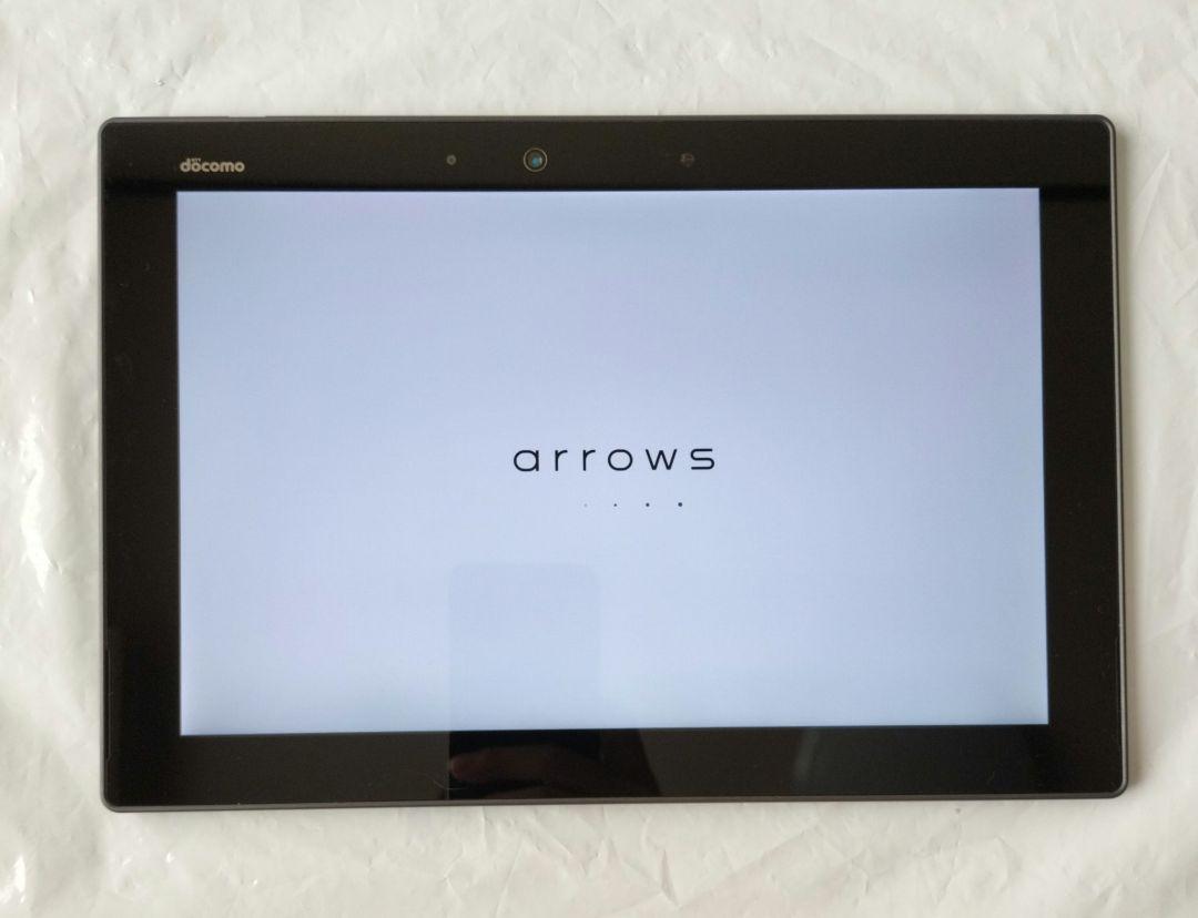 最新 docomo arrows Tab F-02K ブラック バッテリー良好 - メルカリ Androidタブレット本体