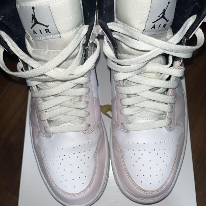 在庫最新作 NIKE WMNS AIR JORDAN 1 MID LIGHT VIOLET FdcRM-m34581908203 定番人気低価