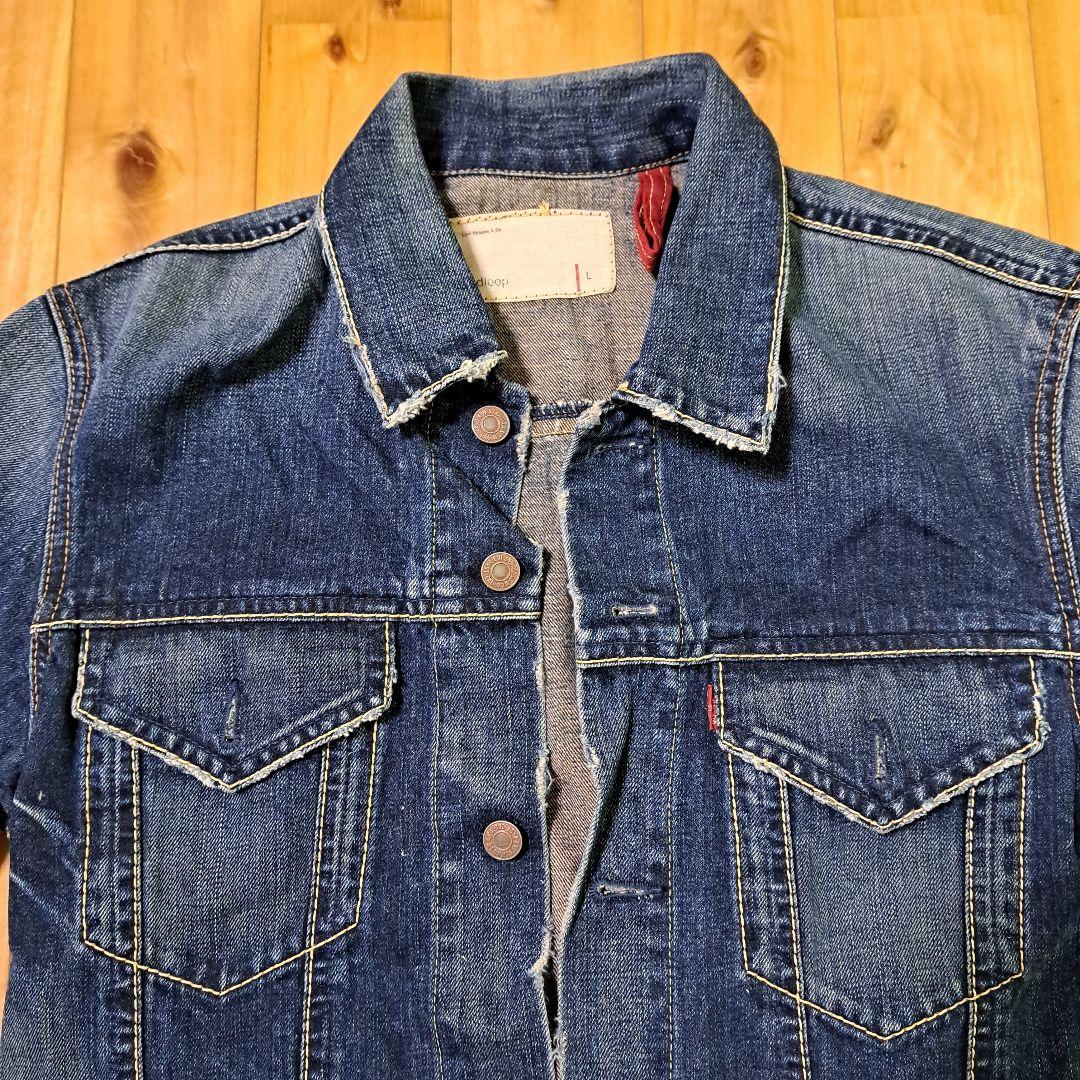 【送料込】00’s Levi’s redloop デニムジャケット