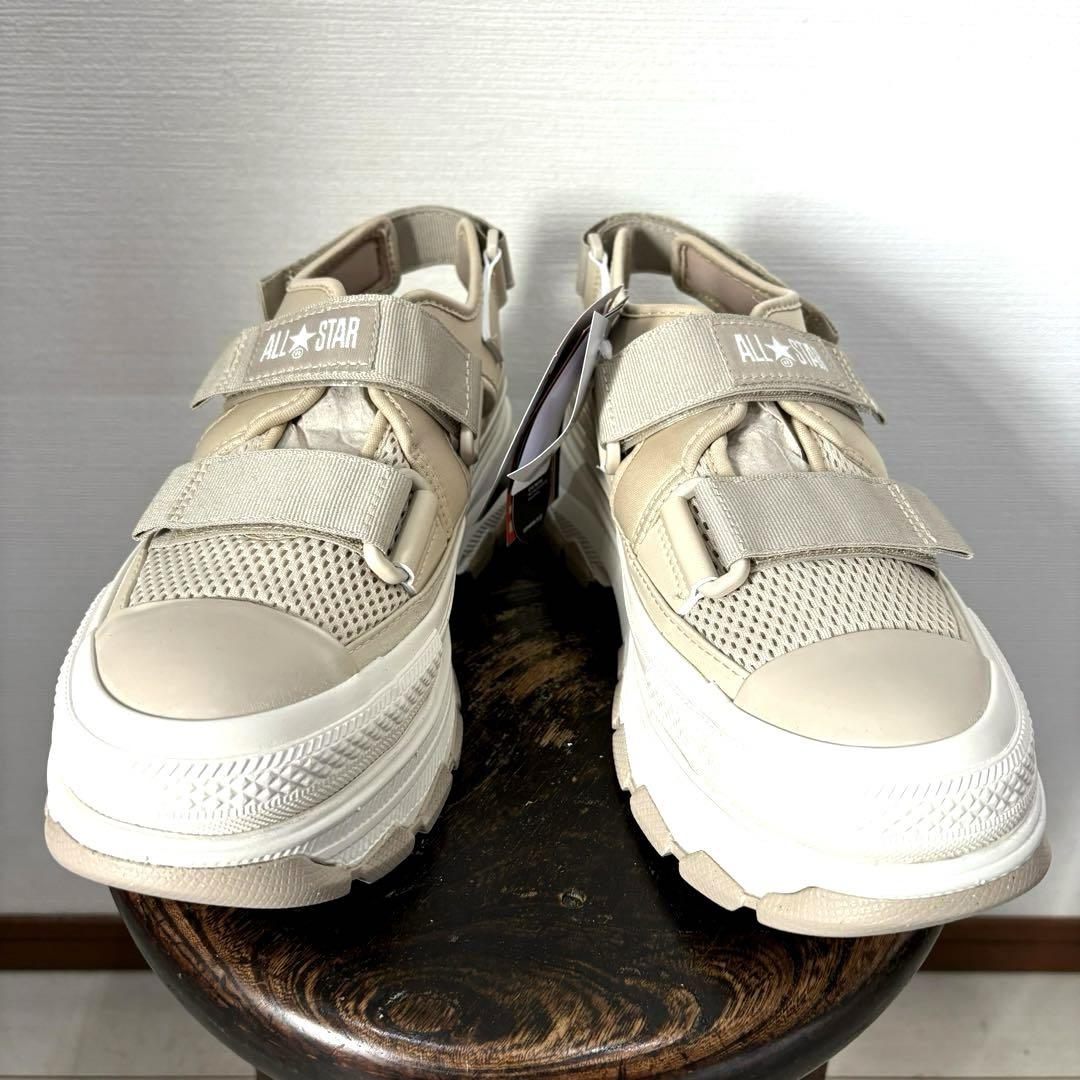25.5 新品 コンバース レディース 厚底 サンダル トレックウエーブ
