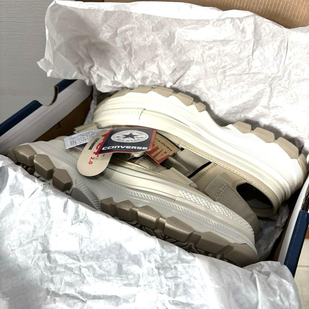25.5 新品 コンバース レディース 厚底 サンダル トレックウエーブ