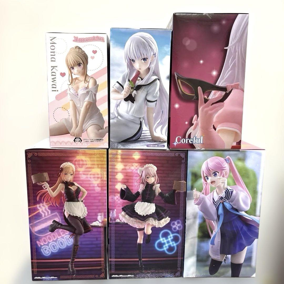 美少女系 プライズフィギュア まとめ売り 6体セット プライズフィギュア 美少女他 まとめ売り 6点セット - メルカリ