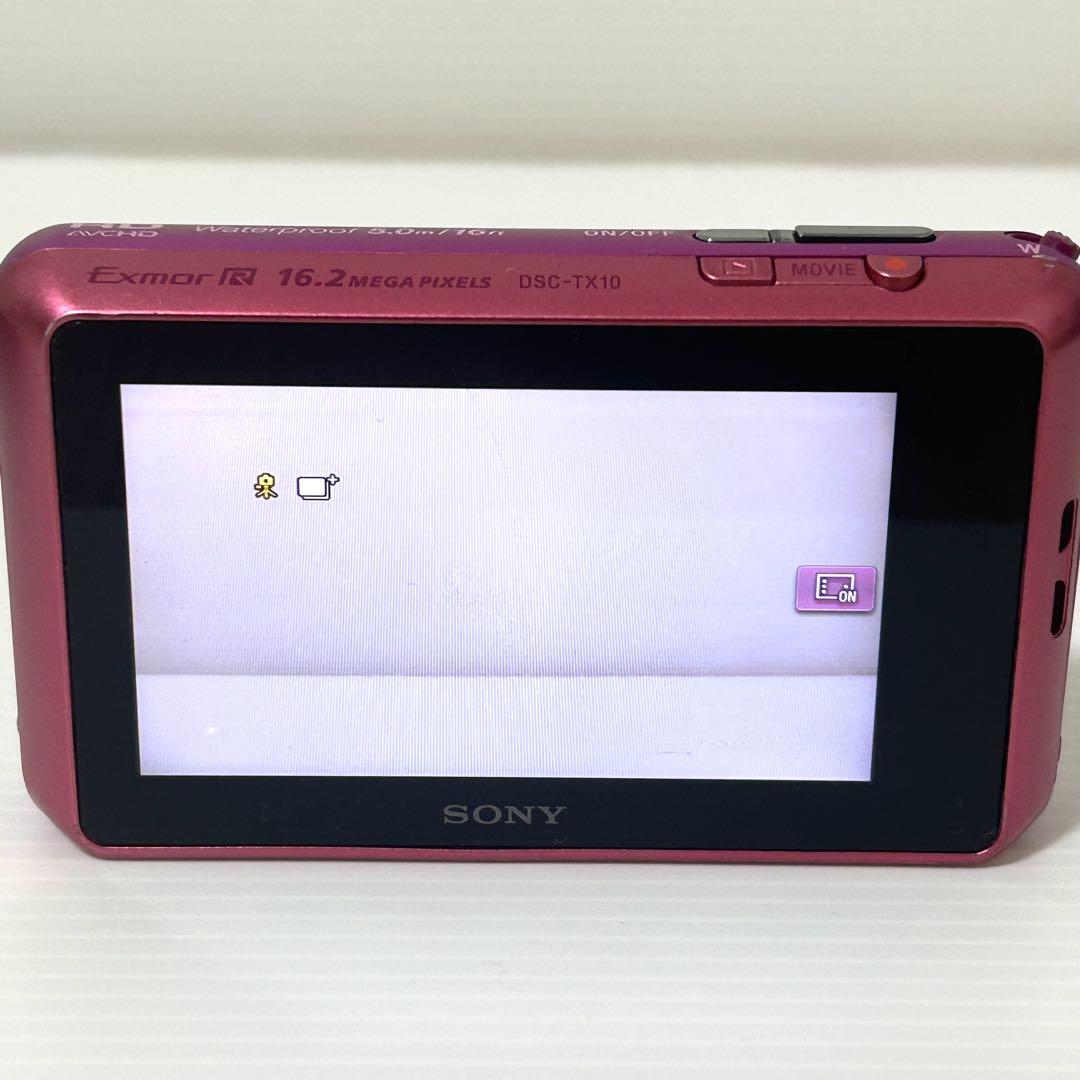 【動作OK】SONY Cyber-shot DSC-TX10 デジカメ　防水