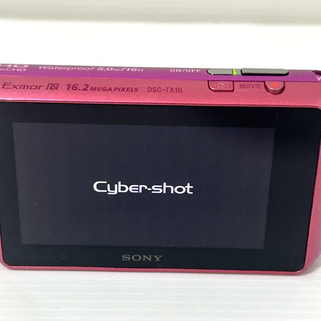 【動作OK】SONY Cyber-shot DSC-TX10 デジカメ　防水