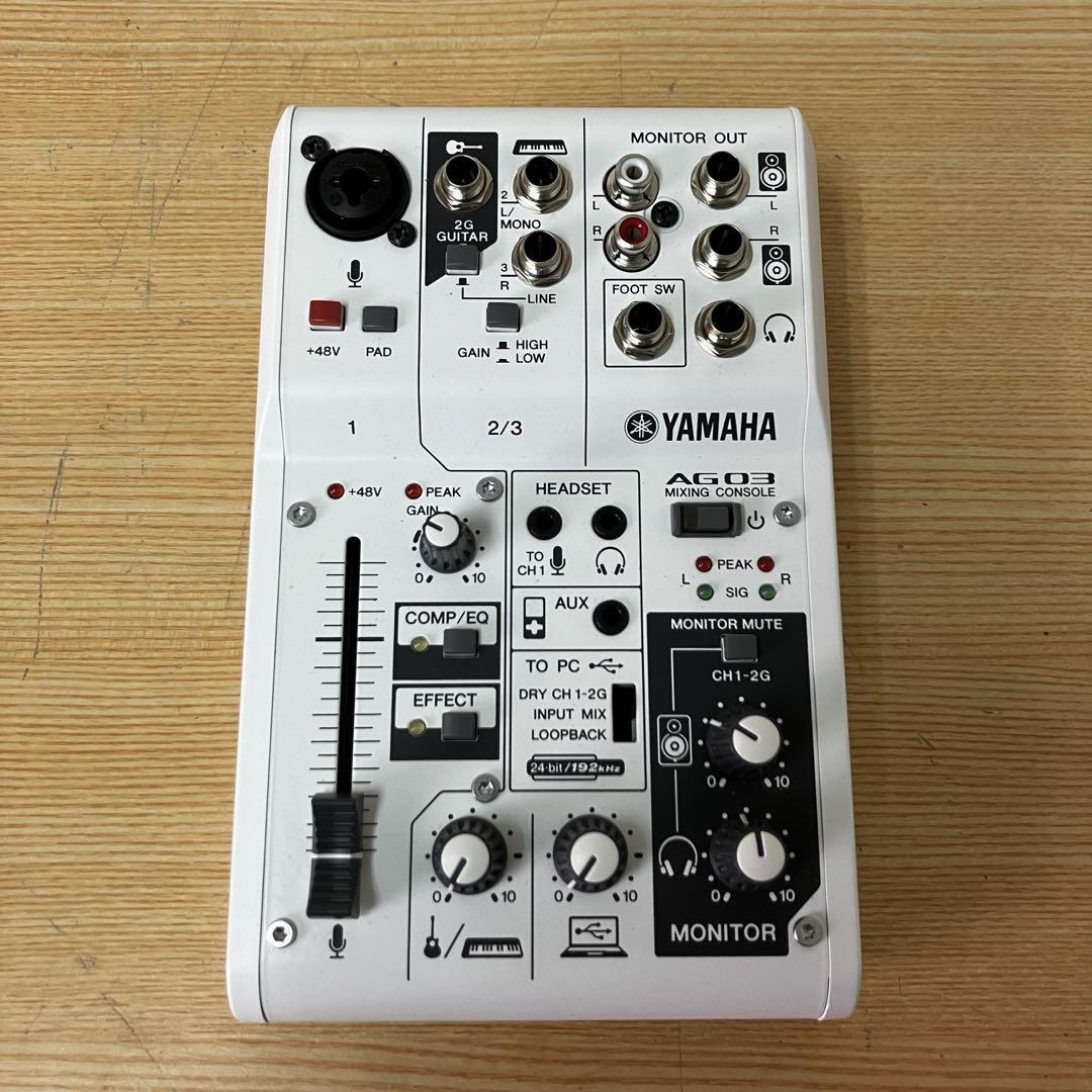 YAMAHA ヤマハ AG03 オーディオインターフェース