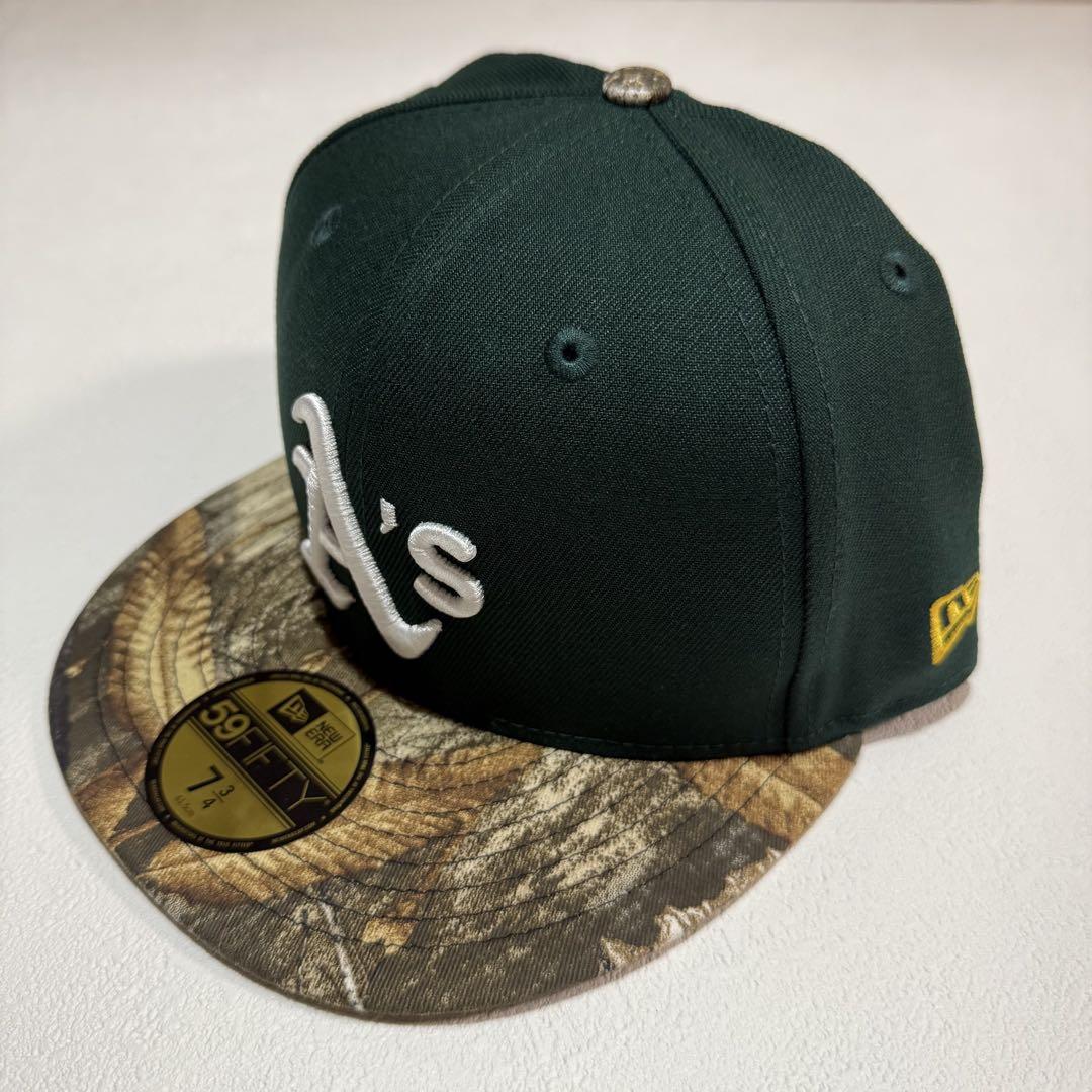 海外限定 NEW ERA 59FIFTY オークランド リアルツリー 73/4